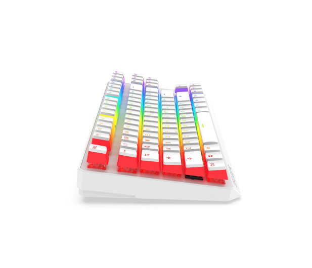 SPC GEAR GK630K Onyx White Tournament Kailh Blue RGB - 610164 - zdjęcie 3